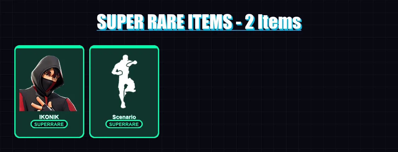 [PC/XBOX/PSN] | IKONIK | Slayer Juice WRLD | Groot | Doctor Doom | Mystique | 13 skin | 21 pickaxe | 19 emote | 25 glider | Lv433