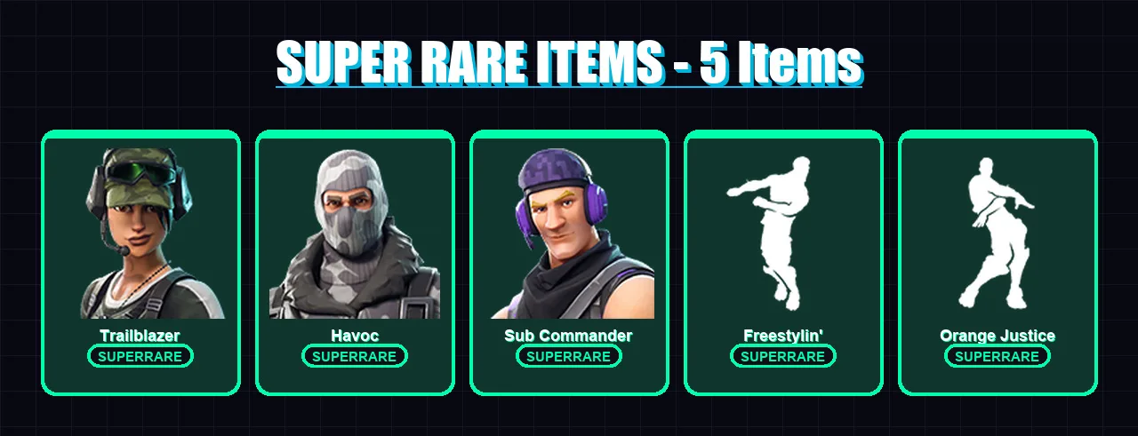 [PC/XBOX/PSN] | Trailblazer | Havoc | Sub Commander | Carbide | Summit Striker | 9 skin | 7 pickaxe | 13 emote | 12 glider | Lv147