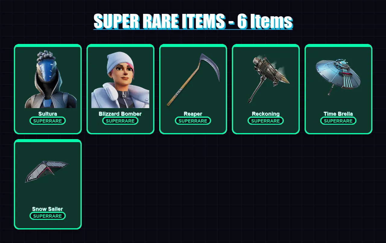 [PC/XBOX] | Sultura | Blizzard Bomber | Catalyst | Joltara | Omegarok | 140 skin | 143 pickaxe | 119 emote | 96 glider | Lv1479 — Fortnite account