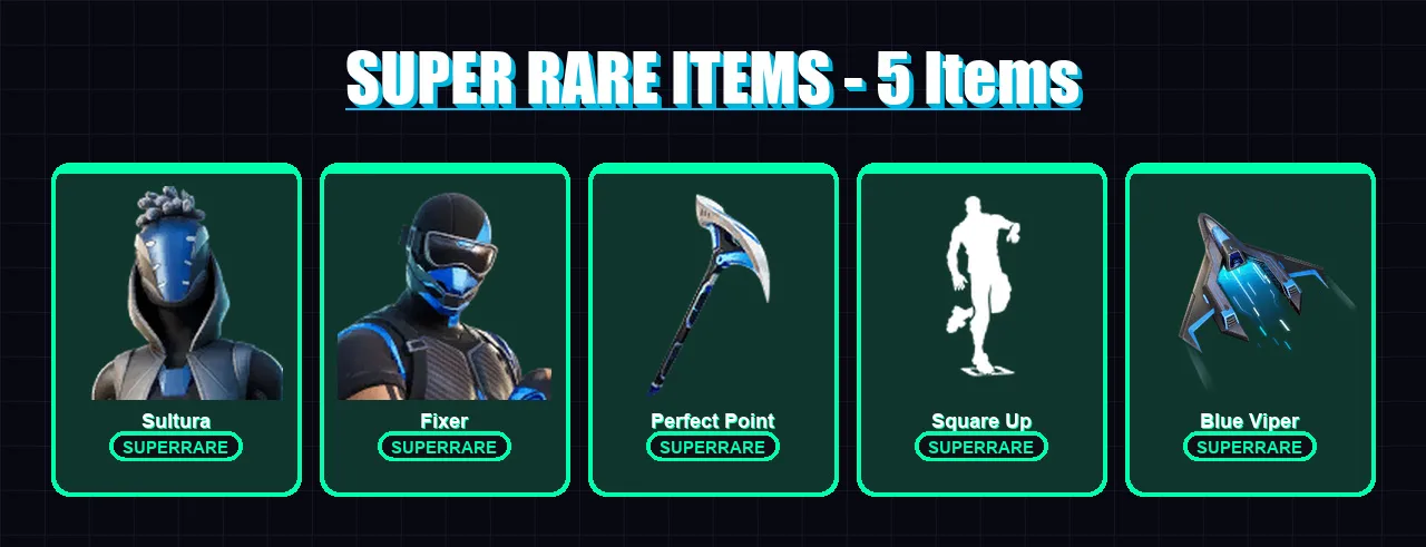 [PS4/PS5/XBOX/PC] | Sultura | Fixer | Mandalorian | Joey | Kymera | 52 skin | 62 pickaxe | 70 emote | 49 glider | Lv675