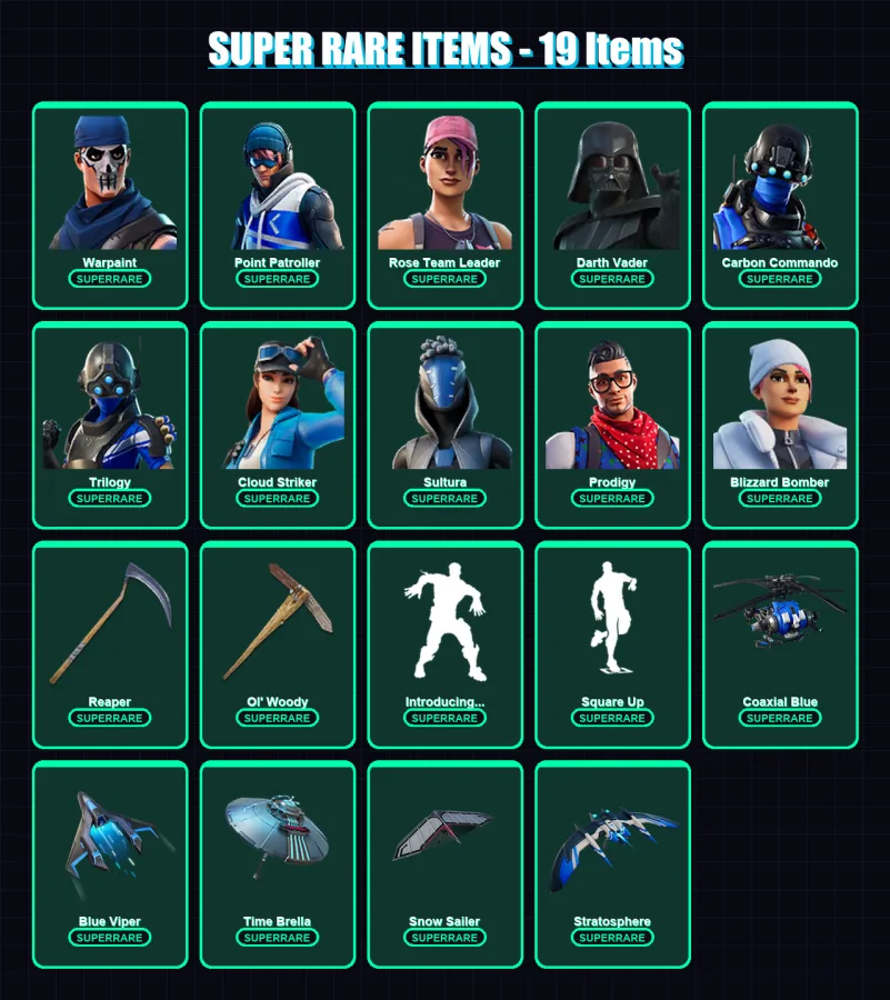 [PS4/PS5/PC] | Warpaint | Point Patroller | Rose Team Leader | 167 skin | Lv2157