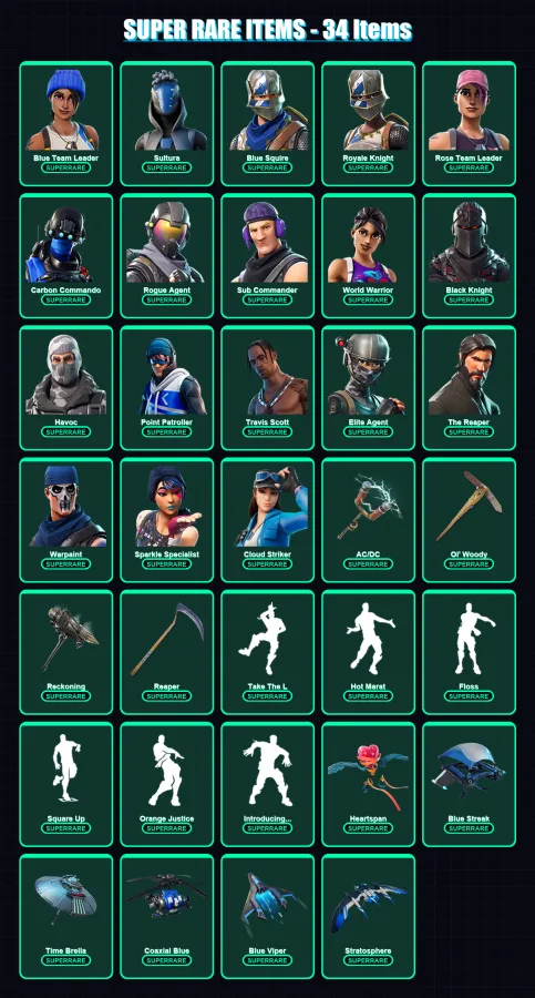 [PS4/PS5/XBOX/PC] | Blue Team Leader | Sultura | Blue Squire | 226 skin | Lv1983