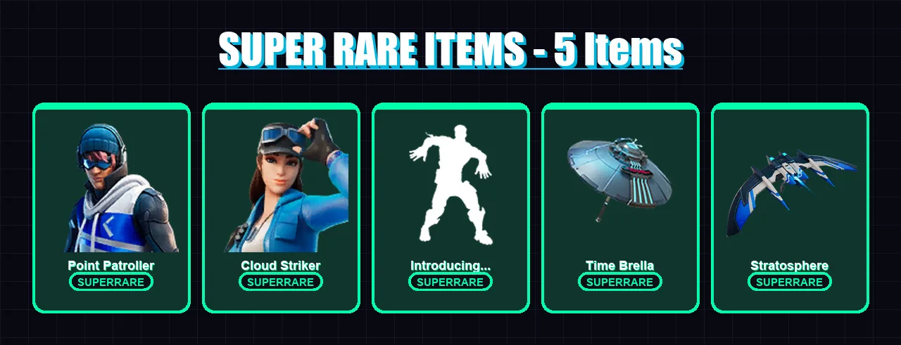[PS4/PS5/XBOX/PC] | Point Patroller | Cloud Striker | Midas | Sentinel | Ronin | 83 skin | 96 pickaxe | 96 emote | 90 glider | Lv1383
