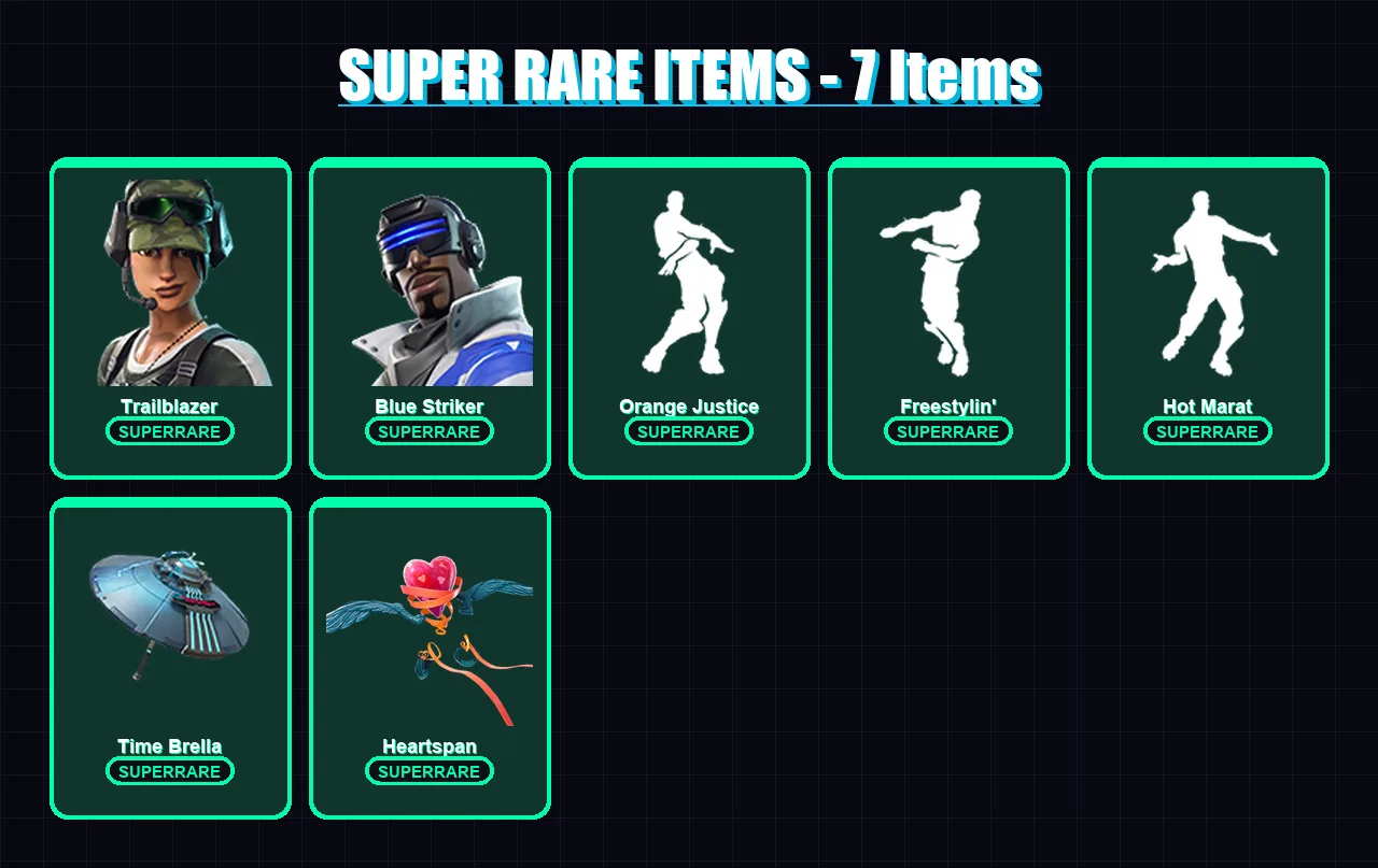 [PC/XBOX/PSN] | Trailblazer | Blue Striker | Rox | Lynx | Sentinel | 35 skin | 37 pickaxe | 52 emote | 43 glider | Lv558