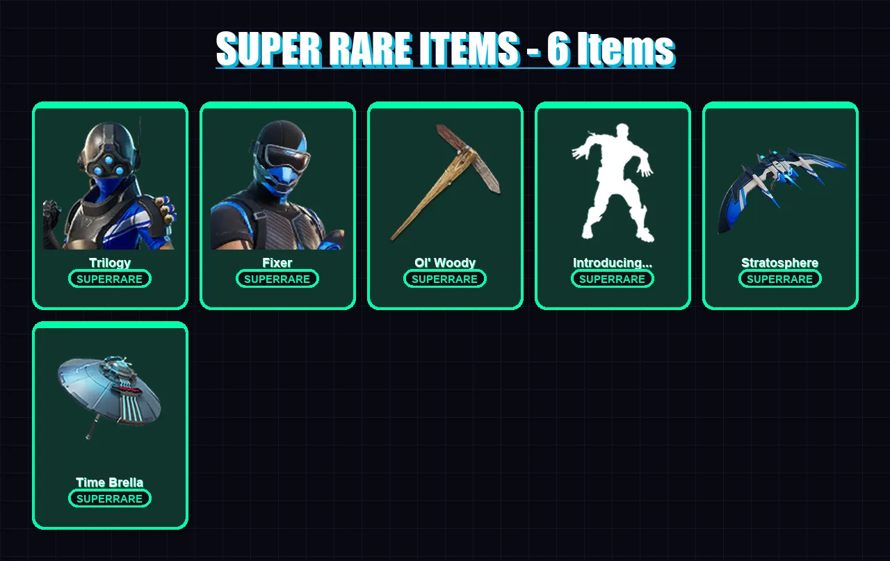 [PS4/PS5/XBOX/PC] | Trilogy | Fixer | Omegarok | Nezumi | Ronin | 254 skin | 306 pickaxe | 226 emote | 235 glider | Lv4364