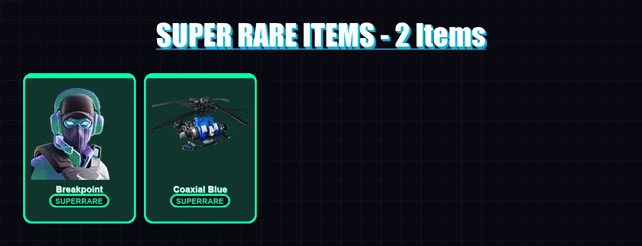 [PC] | Breakpoint | Hybrid | Ruin | Catalyst | The Foundation | 67 skin | 71 pickaxe | 73 emote | 58 glider | Lv963 — Fortnite account