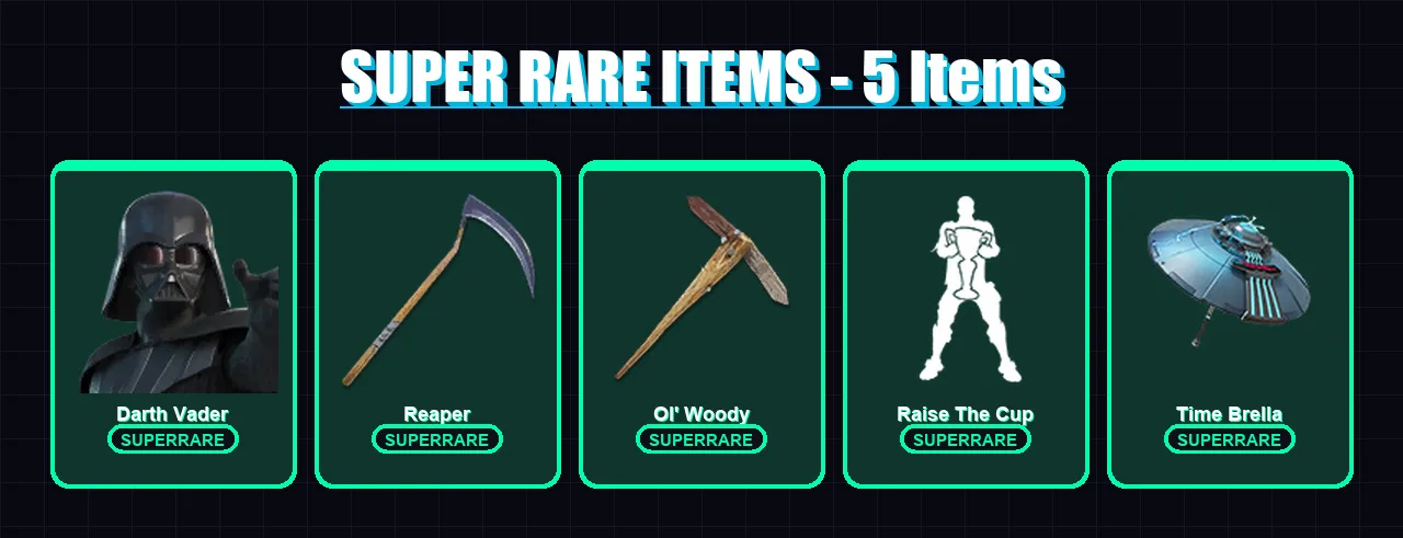 [PC] | Darth Vader | Son Goku | Renzo the Destroyer | Blaze | Peter Griffin | 171 skin | 210 pickaxe | 120 emote | 139 glider | Lv2317