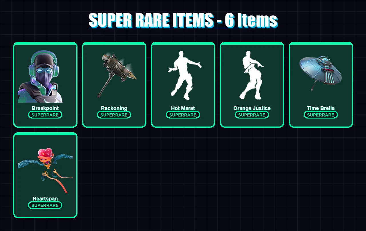 [PC/PSN] | Breakpoint | Dire | Carbide | The Imagined | Malik | 161 skin | 122 pickaxe | 128 emote | 99 glider | Lv1032 — Fortnite account