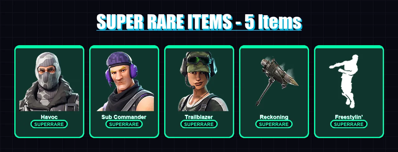[PC/PSN] | Havoc | Sub Commander | Trailblazer | Mandalorian | Calamity | 23 skin | 33 pickaxe | 28 emote | 33 glider | Lv460 — Fortnite account