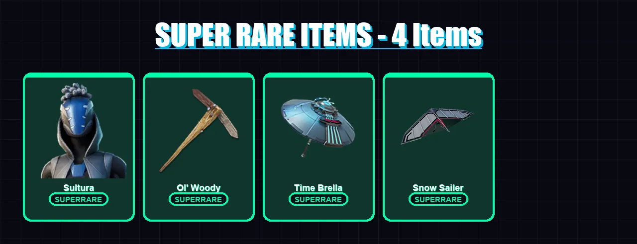 [PS4/PS5/XBOX/PC] | Sultura | The Imagined | Inferno | Twyn | Backlash | 177 skin | 245 pickaxe | 181 emote | 181 glider | Lv4537