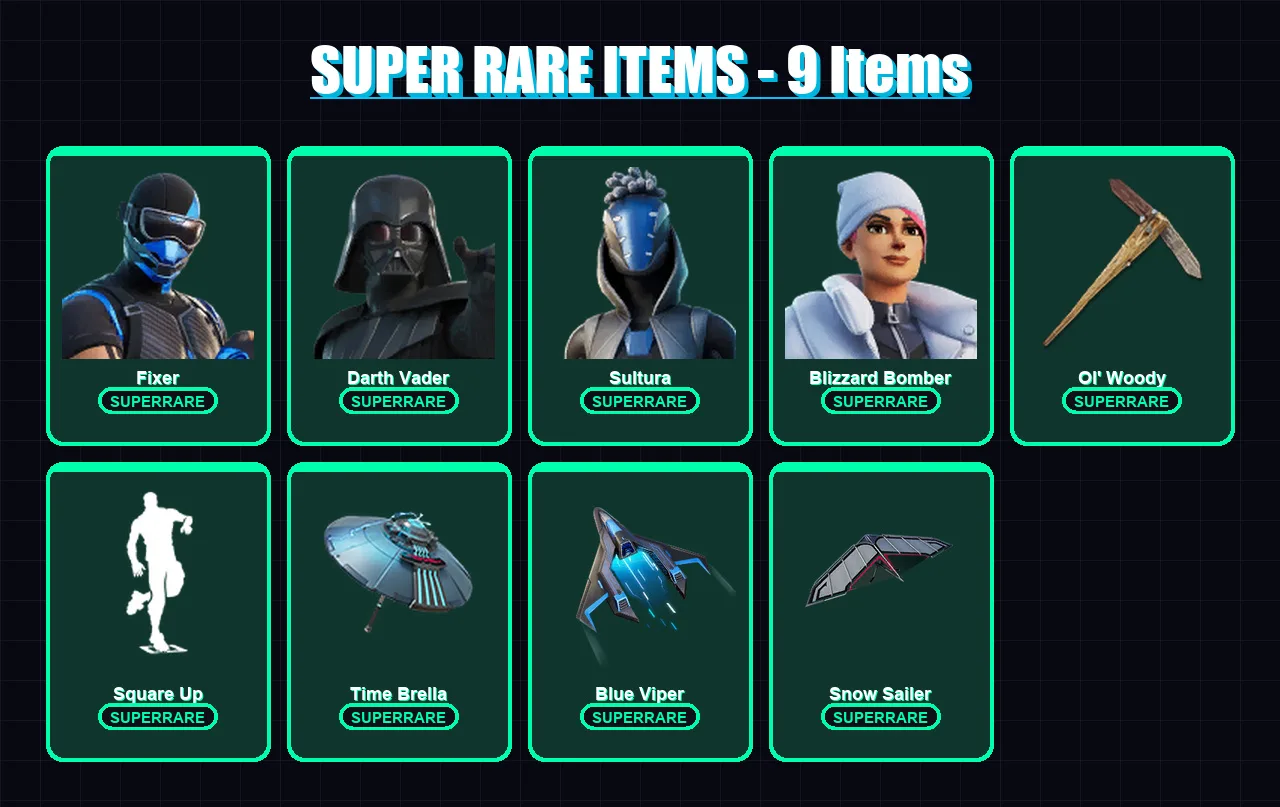 [PC/PSN] | Fixer | Darth Vader | Sultura | Blizzard Bomber | Malik | 92 skin | 85 pickaxe | 63 emote | 64 glider | Lv843