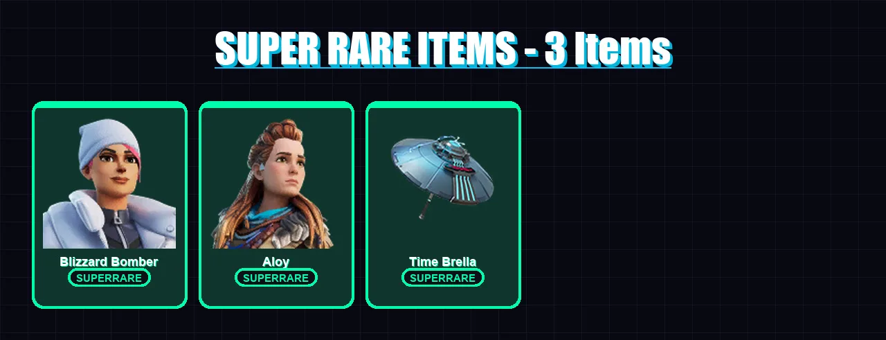 [PS4/PS5/XBOX/PC] | Blizzard Bomber | Aloy | Joey | Renzo the Destroyer | Son Goku | 69 skin | 97 pickaxe | 55 emote | 91 glider | Lv982