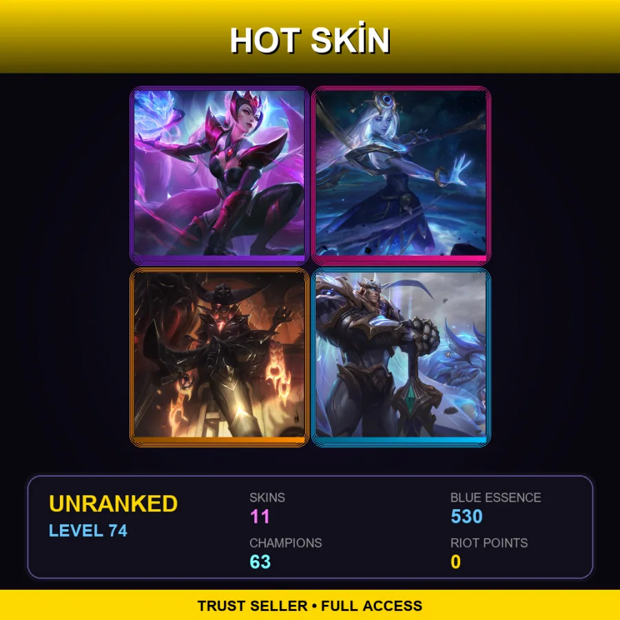LAS | Lv74 | Unranked | 11 Skin | 63 Champ — Worlds 2013 Thresh