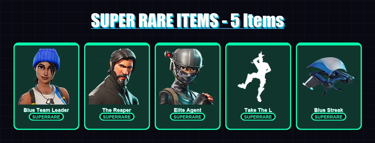[PS4/PS5/PC] | Blue Team Leader | The Reaper | Elite Agent | Dark Voyager | Moonwalker | 7 skin | 6 pickaxe | 6 emote | 8 glider | Lv133 — Game account