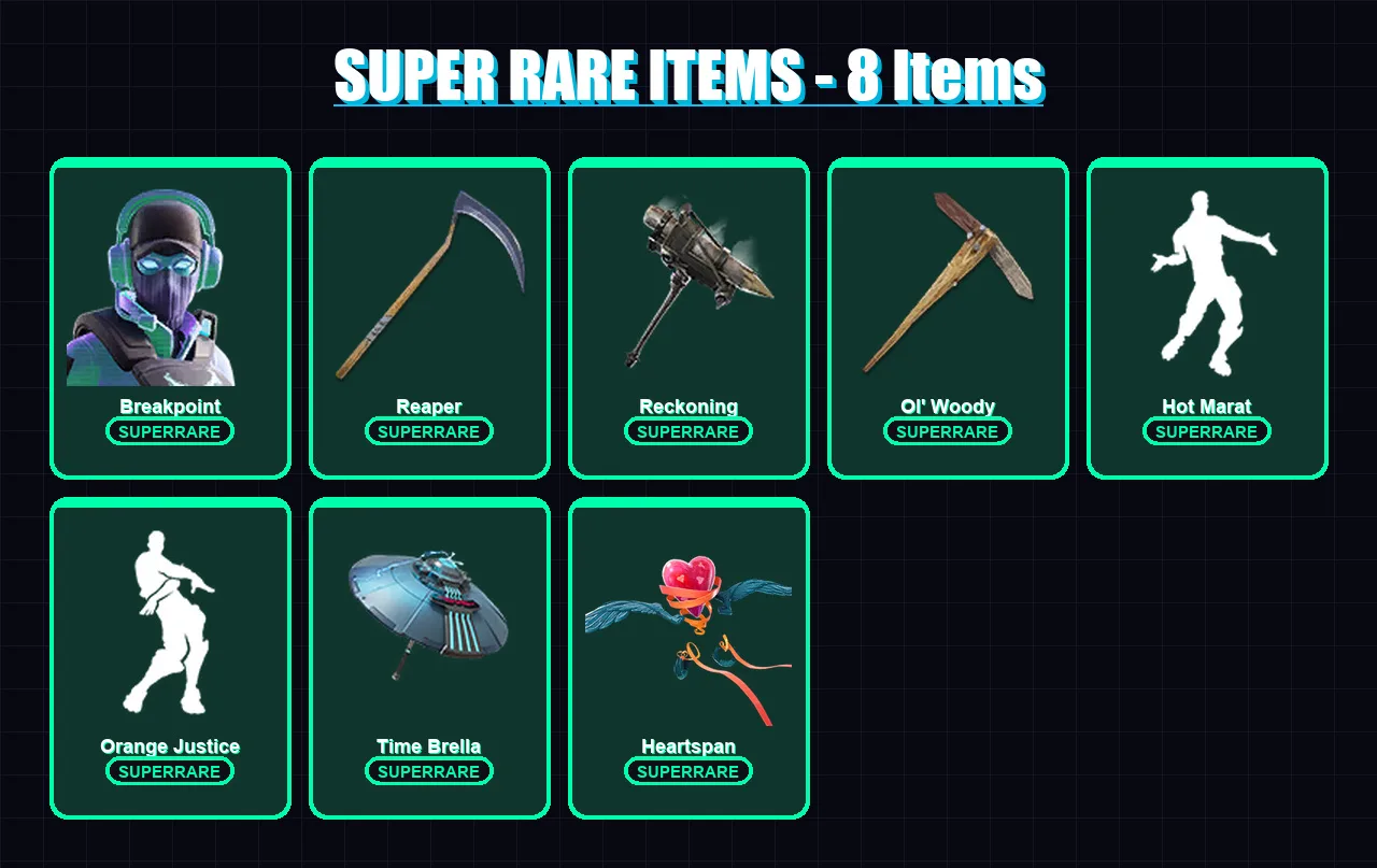 [SWITCH/XBOX/PC] | Breakpoint | Dire | The Scientist | Fusion | Spectra Knight | 129 skin | 93 pickaxe | 113 emote | 90 glider | Lv1149