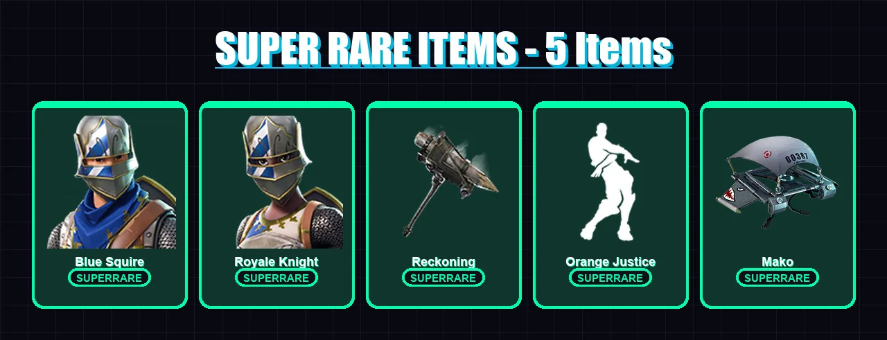 [PC/XBOX/PSN] | Blue Squire | Royale Knight | Drift | Hybrid | The Visitor | 30 skin | 23 pickaxe | 39 emote | 38 glider | Lv447