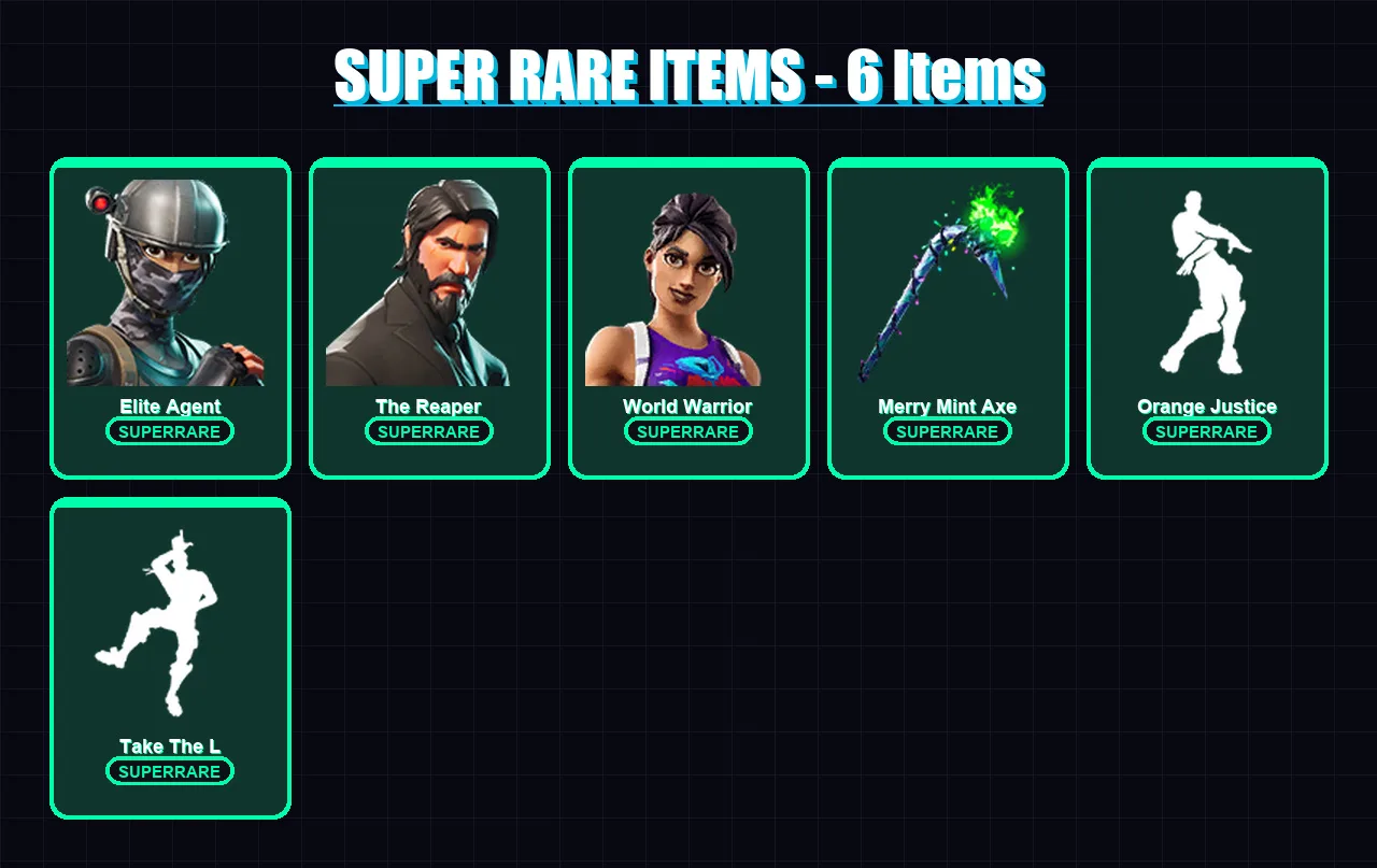 [PC/XBOX/PSN] | Elite Agent | The Reaper | World Warrior | Rox | Catalyst | 26 skin | 37 pickaxe | 50 emote | 38 glider | Lv688 — Fortnite account