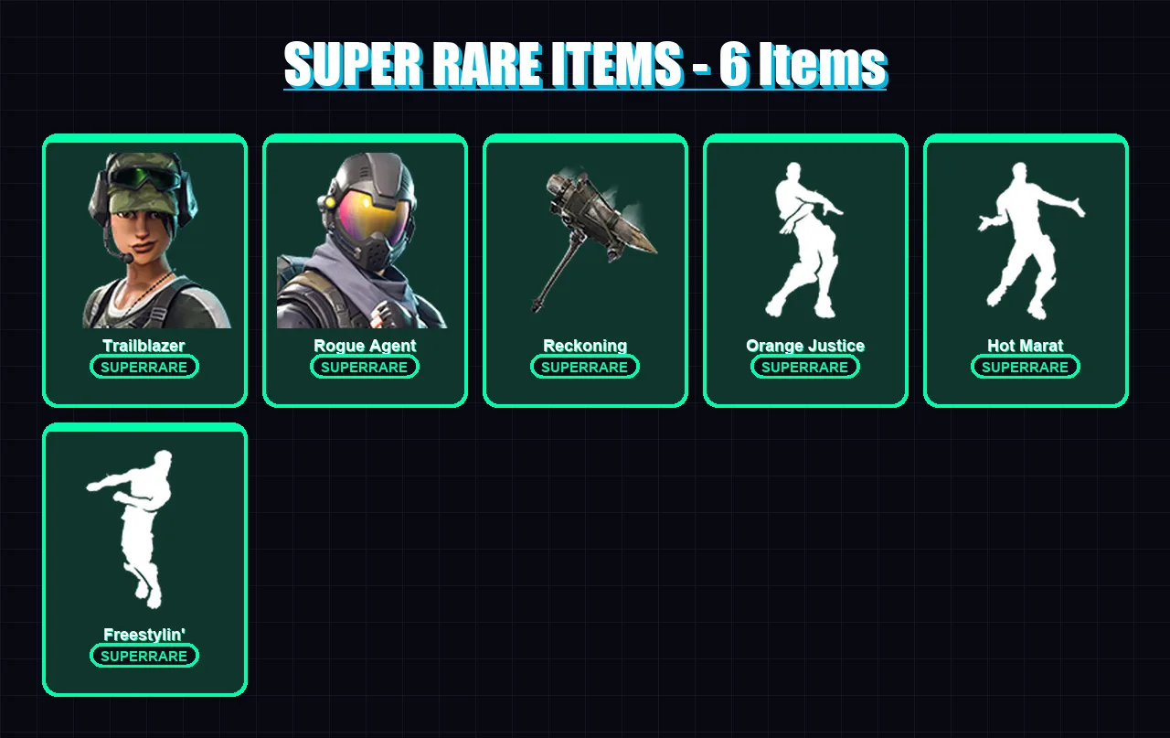 [PC/XBOX/PSN] | Trailblazer | Rogue Agent | Catalyst | The Visitor | The Ice King | 49 skin | 35 pickaxe | 48 emote | 44 glider | Lv746 — Fortnite account