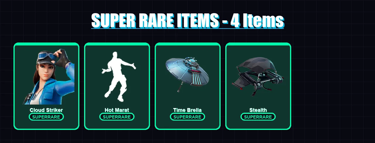 [PS4/PS5/XBOX/PC] | Cloud Striker | Doggo | Sanctum | Sunbird | Mezmer | 6 skin | 29 pickaxe | 26 emote | 24 glider | Lv528