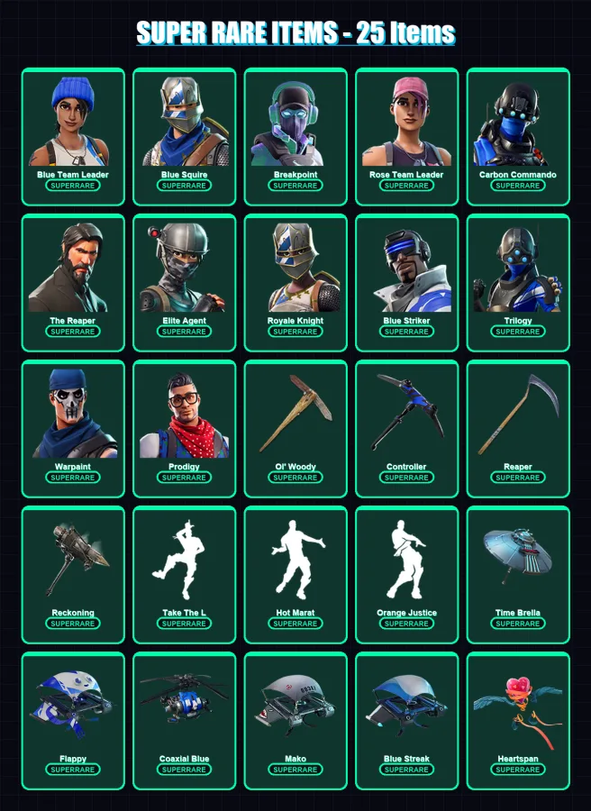 [PC/XBOX/PSN] | Blue Team Leader | Blue Squire | Breakpoint | 117 skin | Lv1186
