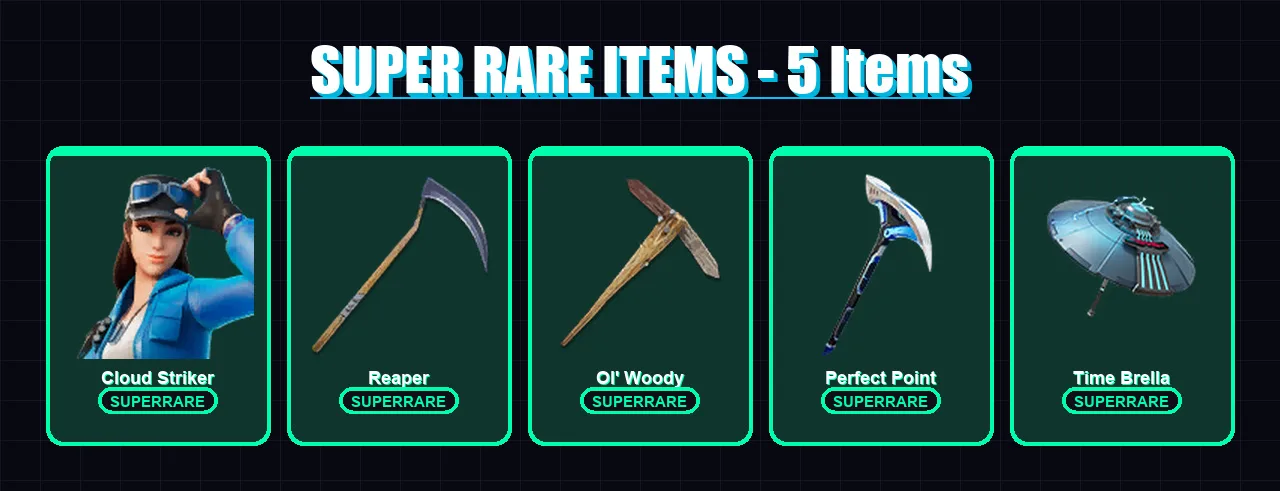 [PC/XBOX] | Cloud Striker | Backlash | Mizuki | Ronin | Mandalorian | 144 skin | 173 pickaxe | 129 emote | 135 glider | Lv2269