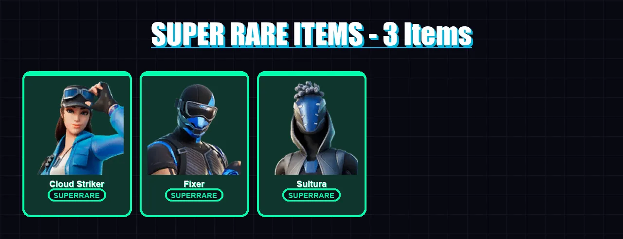 [PS4/PS5/XBOX/PC] | Cloud Striker | Fixer | Sultura | Era | Renzo the Destroyer | 18 skin | 36 pickaxe | 24 emote | 34 glider | Lv465
