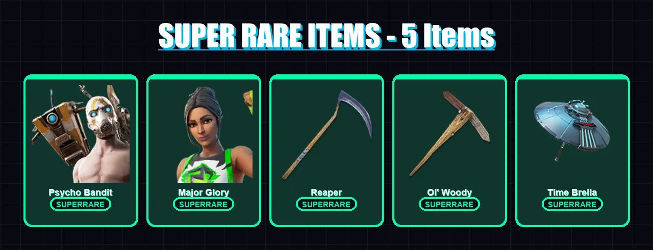 [PC/XBOX] | Psycho Bandit | Major Glory | Fade | Midas | Deadpool | 129 skin | 143 pickaxe | 133 emote | 111 glider | Lv1899