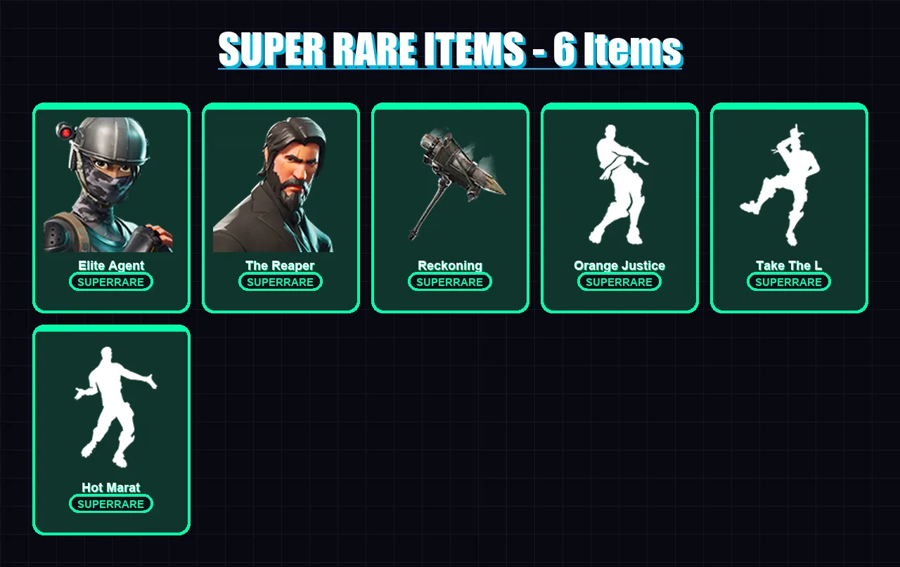 [PC/XBOX/PSN] | Elite Agent | The Reaper | Sentinel | Enforcer | Carbide | 39 skin | 20 pickaxe | 36 emote | 32 glider | Lv462