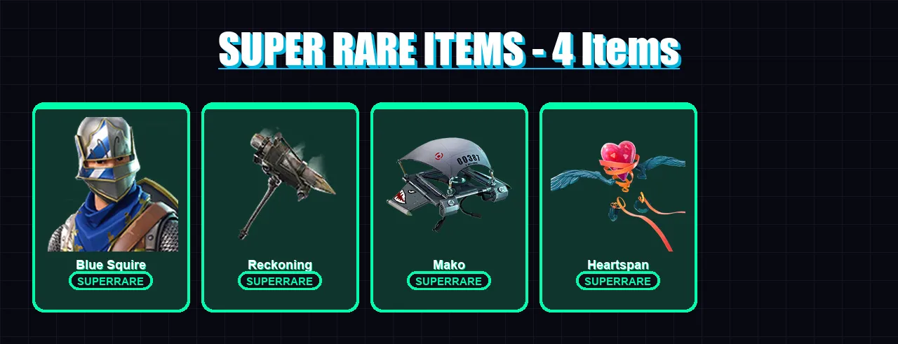 [PC/XBOX/PSN] | Blue Squire | Lynx | Blackheart | Hybrid | Rox | 56 skin | 57 pickaxe | 67 emote | 60 glider | Lv1003