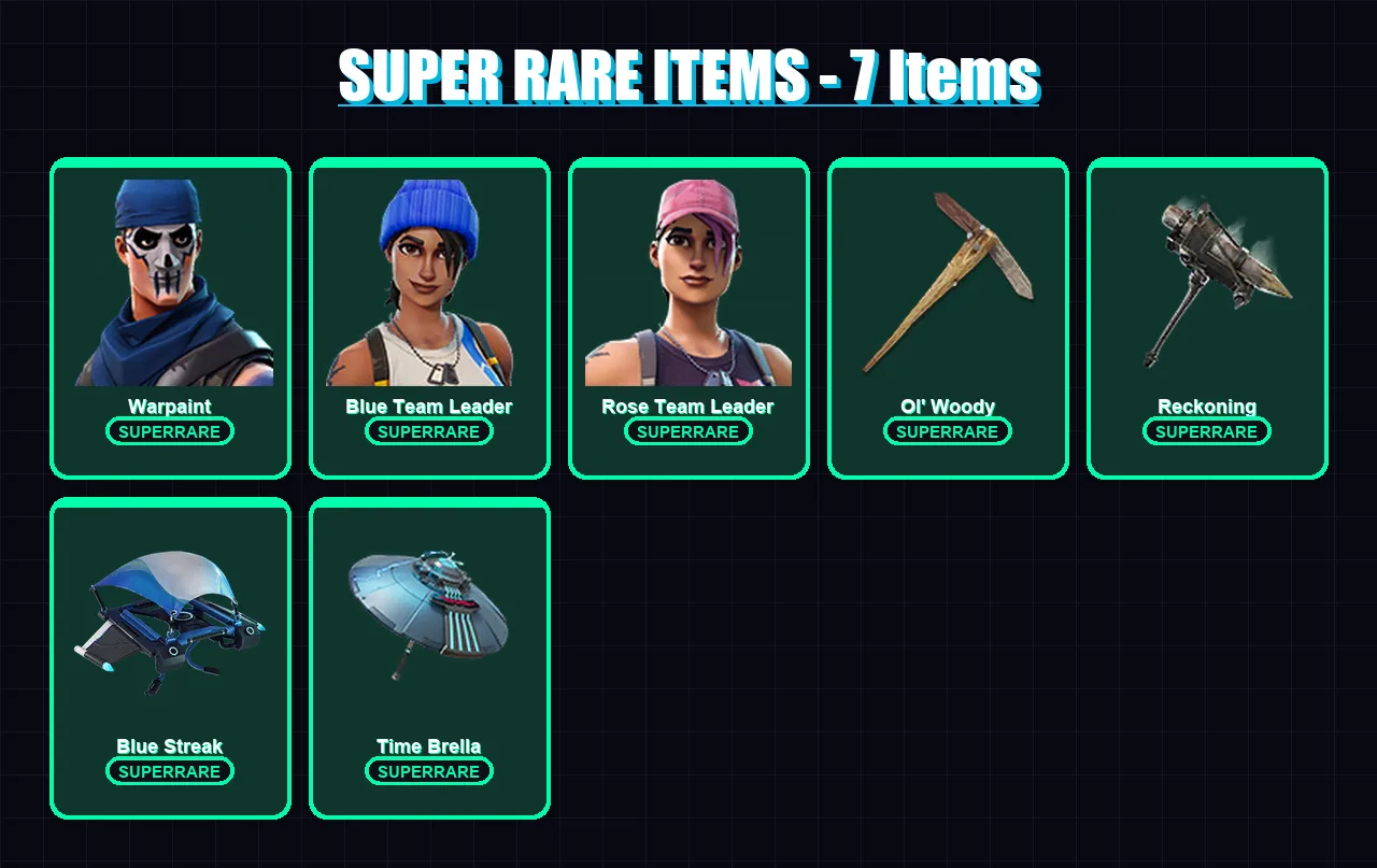 [PC/XBOX/PSN] | Warpaint | Blue Team Leader | Rose Team Leader | 25 skin | Lv252
