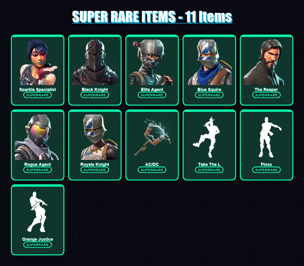 [PC/XBOX/PSN] | Sparkle Specialist | Black Knight | Elite Agent | Blue Squire | The Reaper | 37 skin | 25 pickaxe | 29 emote | 30 glider | Lv405 — Fortnite account