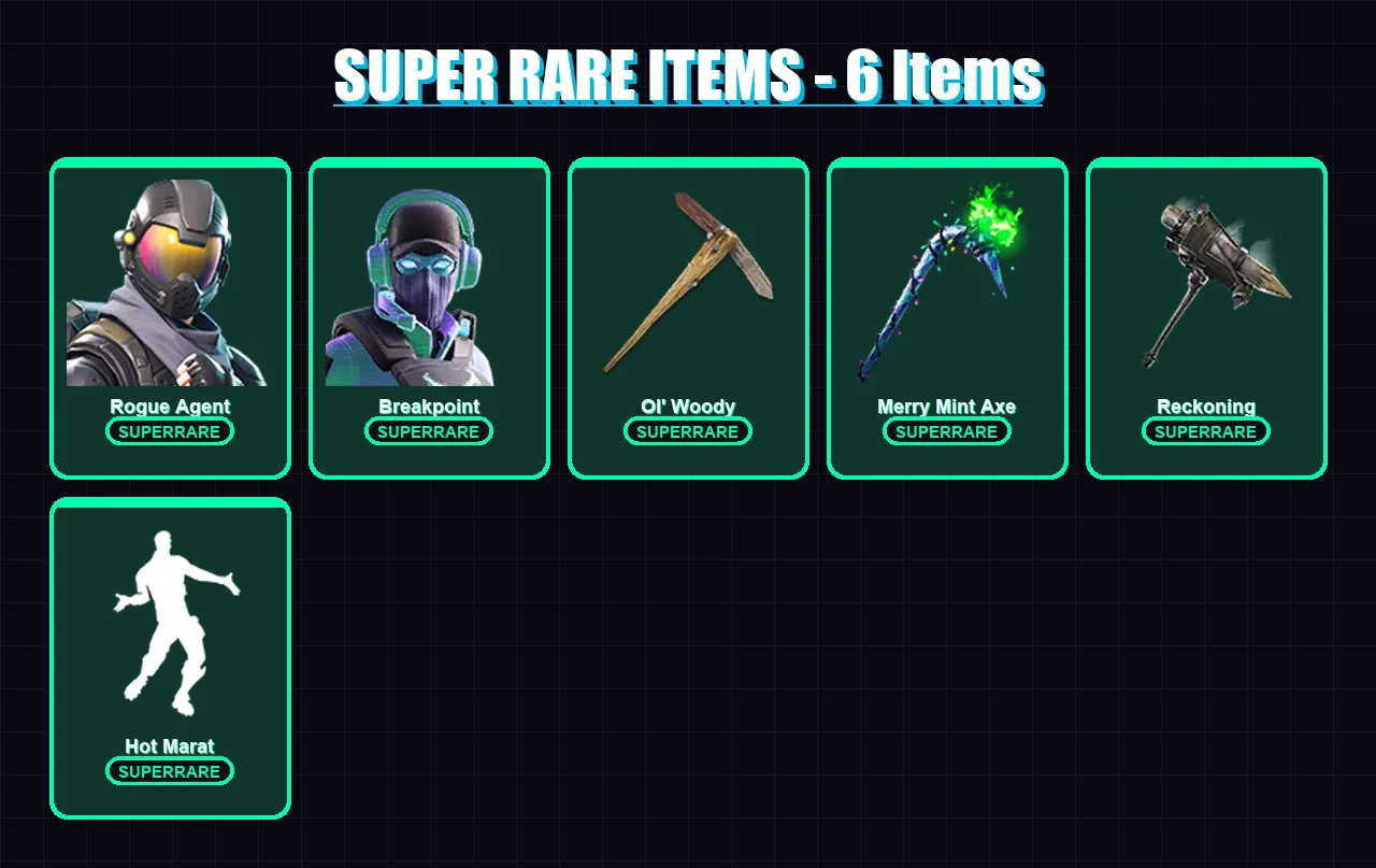 [PC/PSN] | Rogue Agent | Breakpoint | Fusion | Fade | Ragnarok | 91 skin | 90 pickaxe | 82 emote | 89 glider | Lv1216