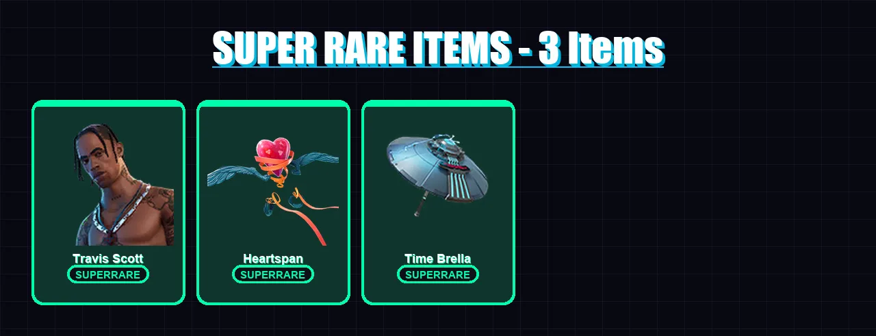 [PC/XBOX/PSN] | Travis Scott | Optimus Prime | Blackheart | Nezumi | The Ice King | 112 skin | 114 pickaxe | 127 emote | 108 glider | Lv1520