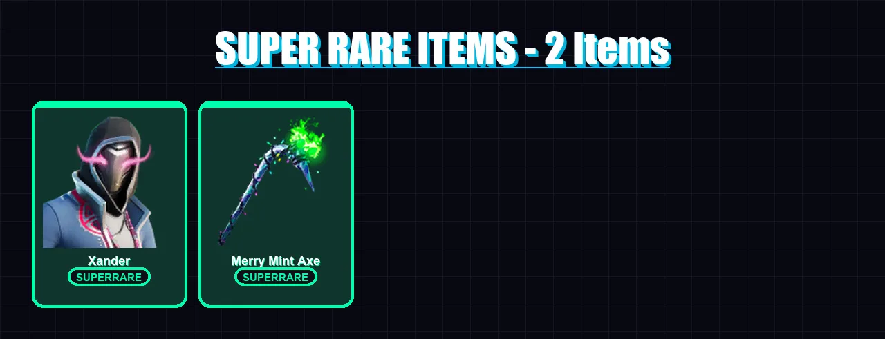[PC/XBOX/PSN] | Xander | The Scientist | Andromeda | Polar Peely | Lt. Evergreen | 8 skin | 25 pickaxe | 42 emote | 31 glider | Lv850