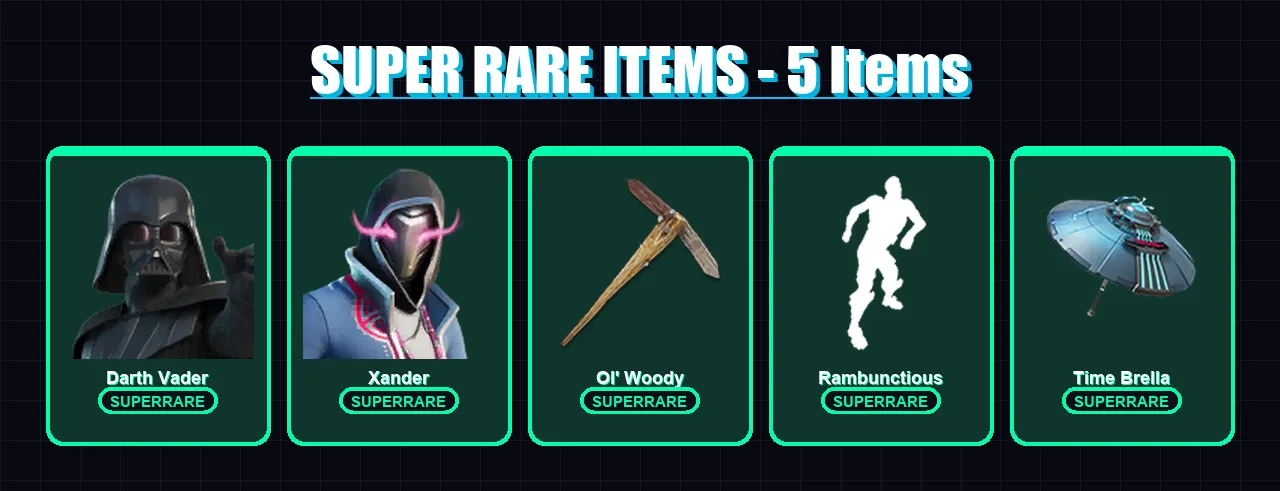 [SWITCH/XBOX/PSN/PC] | Darth Vader | Xander | Blaze | The Ageless | Twyn | 387 skin | 438 pickaxe | 286 emote | 215 glider | Lv4544