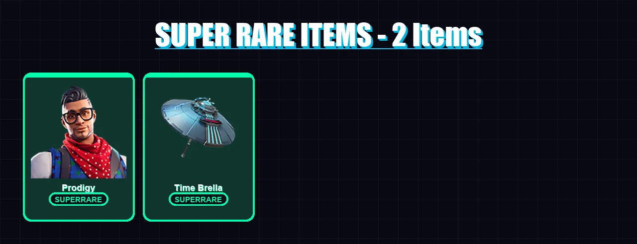 [PS4/PS5/XBOX/PC] | Prodigy | Fusion | Lynx | Kymera | Ark | 45 skin | 63 pickaxe | 78 emote | 66 glider | Lv1559