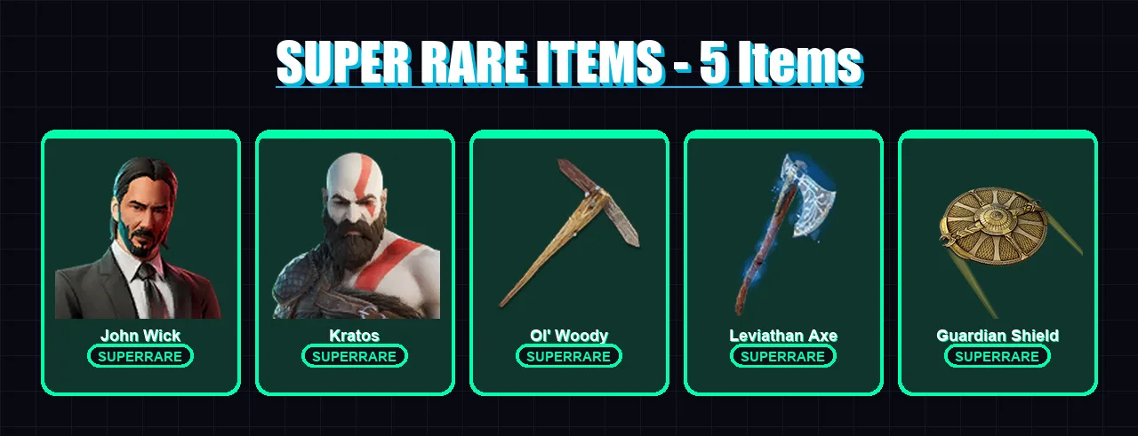 [PC/PSN] | John Wick | Kratos | Son Goku | Fade | Galaxia | 54 skin | 70 pickaxe | 57 emote | 51 glider | Lv733 — Fortnite account
