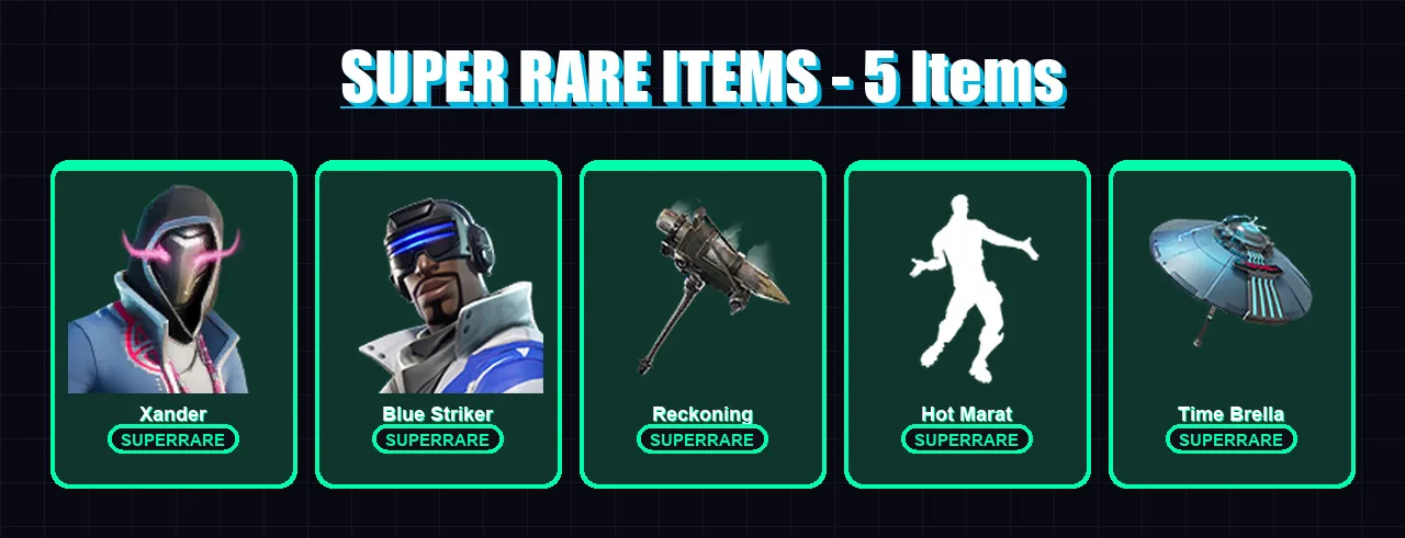 [PS4/PS5/XBOX/PC] | Xander | Blue Striker | Calamity | The Ageless | Zenith | 144 skin | 154 pickaxe | 143 emote | 162 glider | Lv2702