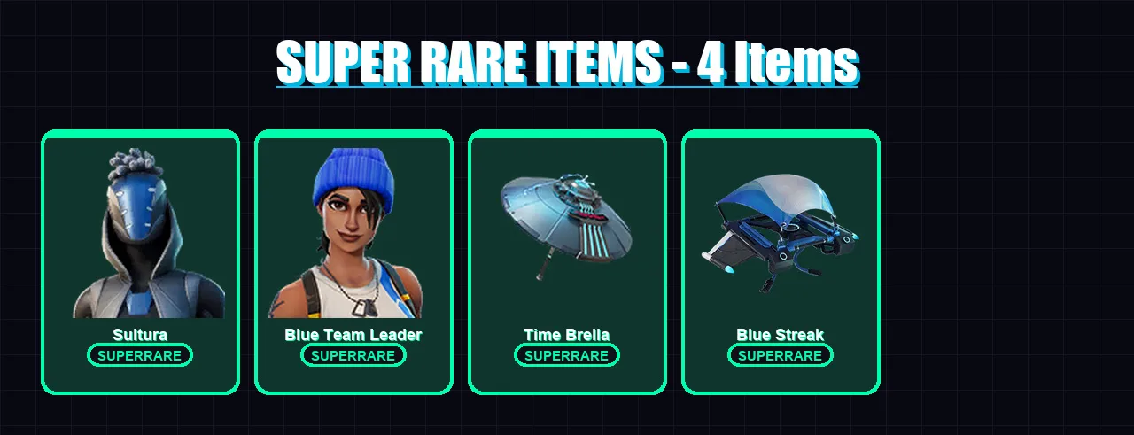 [PC/XBOX] | Sultura | Blue Team Leader | Felina | Polar Peely | Lt. Evergreen | 21 skin | 68 pickaxe | 41 emote | 58 glider | Lv1579 — Fortnite account