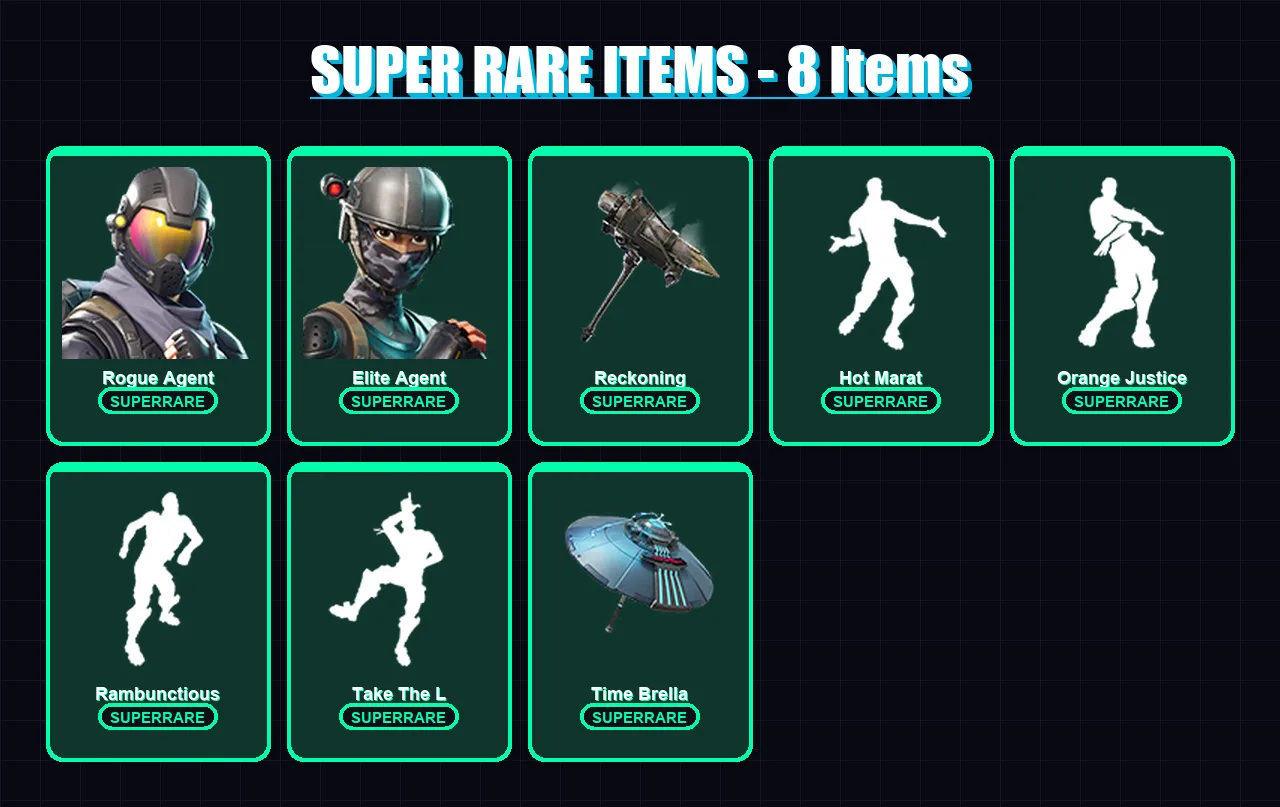 [PC/XBOX/PSN] | Rogue Agent | Elite Agent | Red Knight | Omega | Carbide | 37 skin | 33 pickaxe | 45 emote | 40 glider | Lv547 — Game account