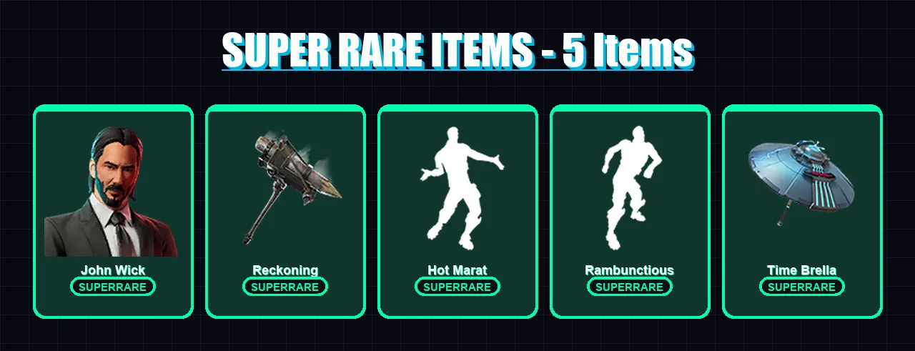 [PC/PSN] | John Wick | Dire | Midas | Zenith | The Ice King | 86 skin | 95 pickaxe | 87 emote | 90 glider | Lv1547