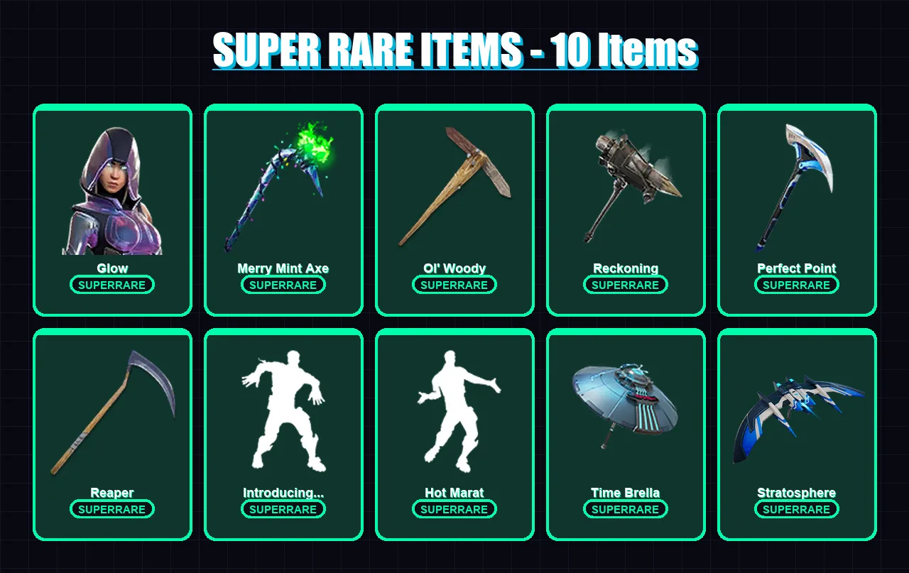 [PS4/PS5/PC] | Glow | Catalyst | Rox | The Ice King | Valeria | 160 skin | 198 pickaxe | 171 emote | 183 glider | Lv2978