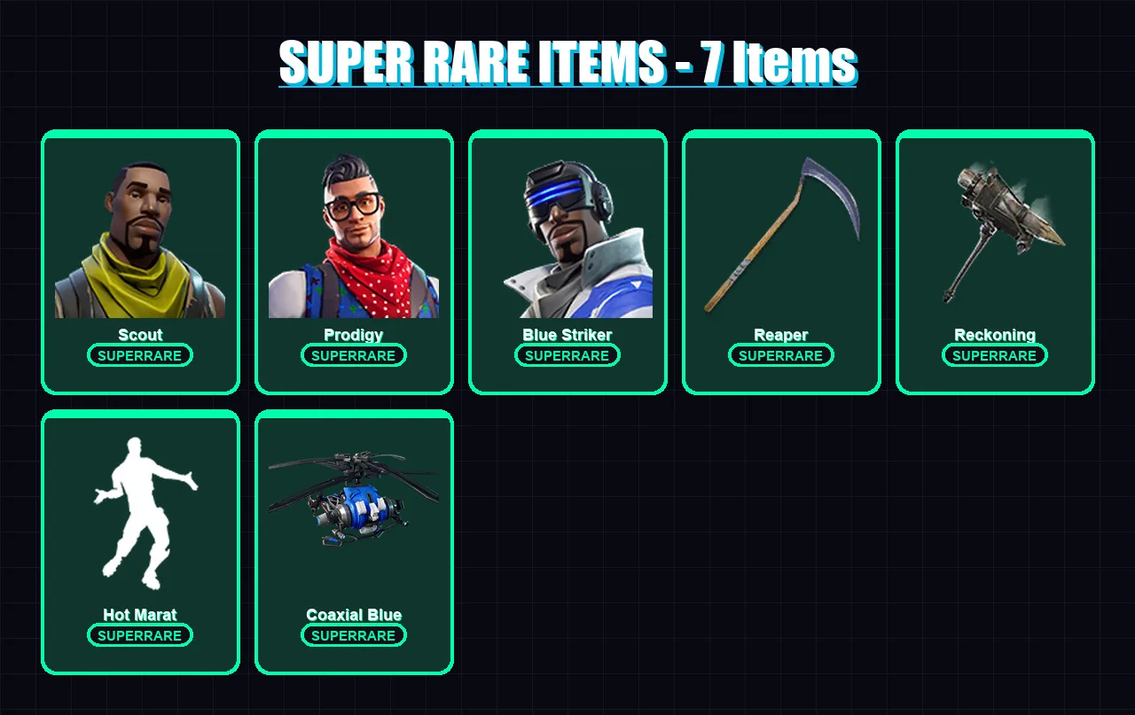 [PS4/PS5/XBOX/PC] | Scout | Prodigy | Blue Striker | The Ice King | Frozen Red Knight | 98 skin | 90 pickaxe | 105 emote | 83 glider | Lv1315 — Fortnite account