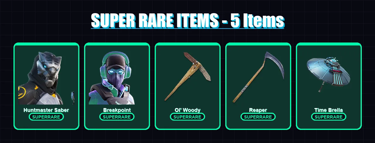 [PC] | Huntmaster Saber | Breakpoint | Mecha Cuddle Master | Peter Griffin | Fade | 309 skin | 352 pickaxe | 243 emote | 248 glider | Lv3734 — Fortnite account