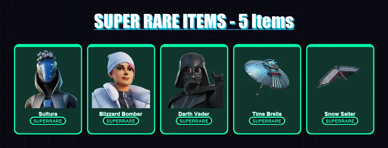 [PS4/PS5/XBOX/PC] | Sultura | Blizzard Bomber | Darth Vader | Malik | Zeus | 138 skin | 215 pickaxe | 170 emote | 152 glider | Lv3317