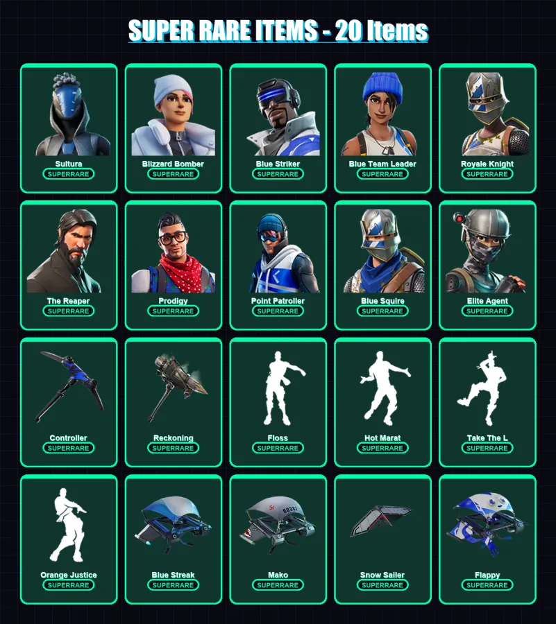 [PS4/PS5/XBOX/PC] | Sultura | Blizzard Bomber | Blue Striker | 155 skin | Lv3415