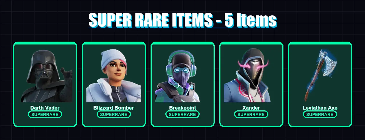[PS4/PS5/XBOX/PC] | Darth Vader | Blizzard Bomber | Breakpoint | Xander | Omegarok | 146 skin | 136 pickaxe | 90 emote | 102 glider | Lv1612 — Fortnite account