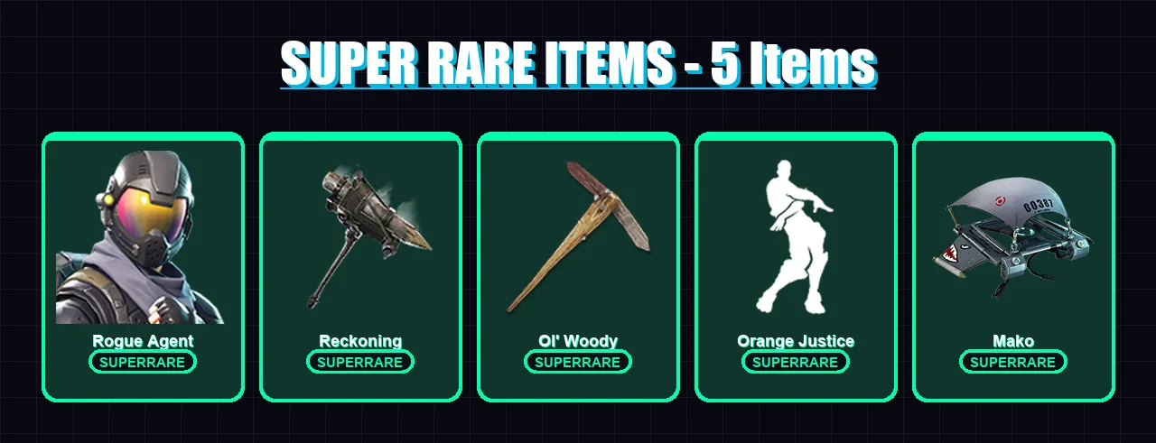 [PC/XBOX/PSN] | Rogue Agent | Drift | Valor | The Visitor | Moisty Merman | 25 skin | 20 pickaxe | 35 emote | 32 glider | Lv646