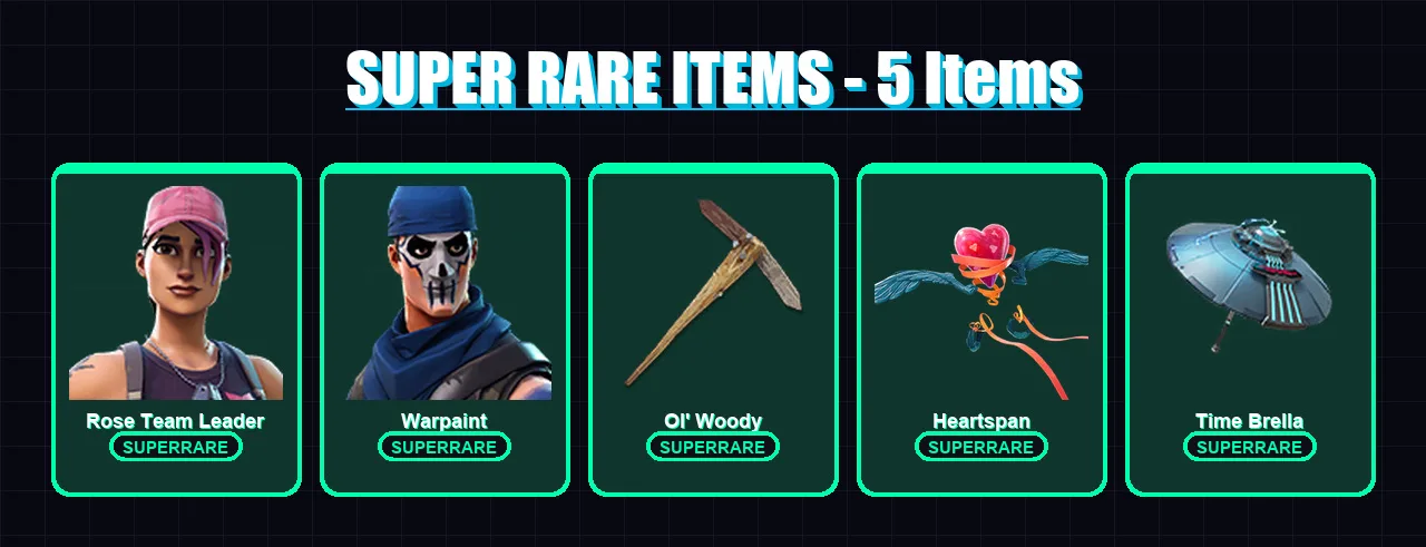 [PC/XBOX/PSN] | Rose Team Leader | Warpaint | Blackheart | Hybrid | Ruin | 18 skin | 47 pickaxe | 38 emote | 44 glider | Lv704 — Fortnite account