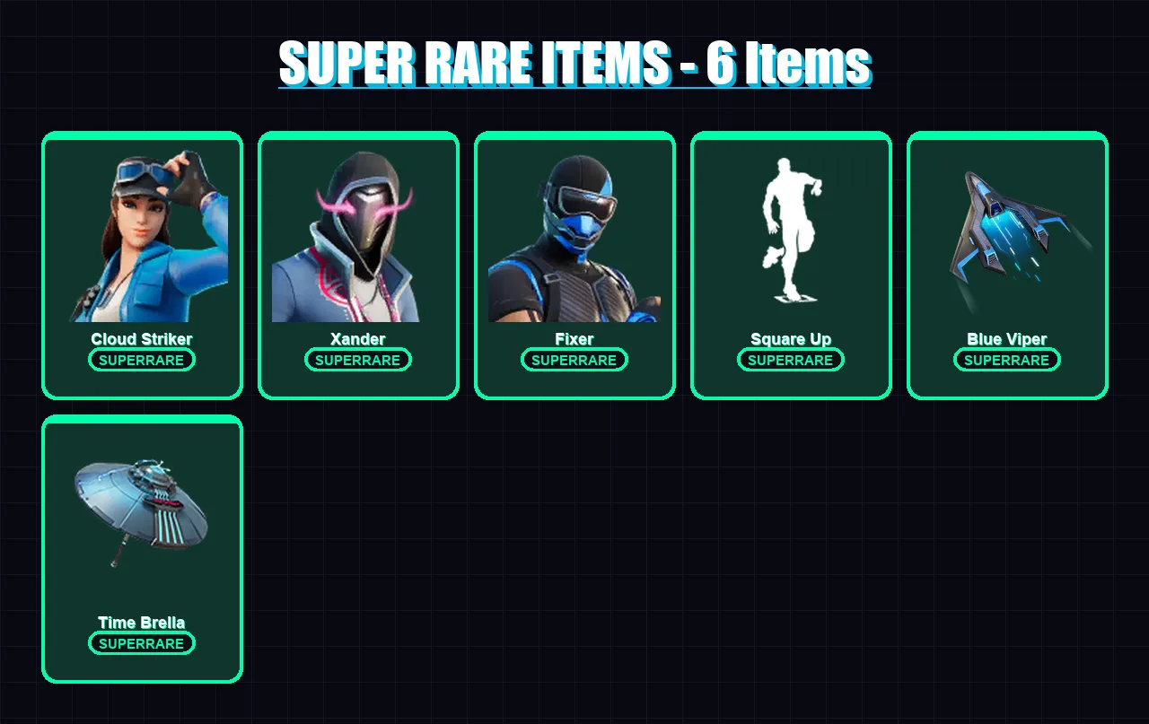 [PS4/PS5/PC] | Cloud Striker | Xander | Fixer | Menace | Omegarok | 220 skin | 253 pickaxe | 188 emote | 181 glider | Lv2546 — Fortnite account